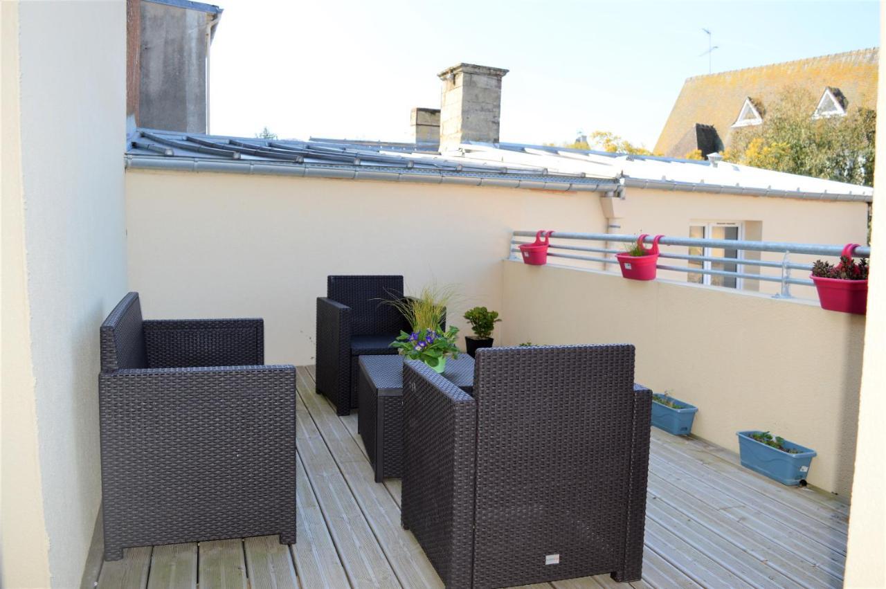 Appartement Moderne Avec Terrasse A 500M De La Mer Courseulles-sur-Mer Buitenkant foto